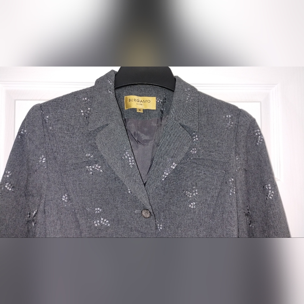 Bergamo Charcoal Women's Blazer - Picture 3 of 9
